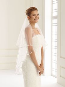 Bianco Evento Brautschleier S7 – Länge 90 cm