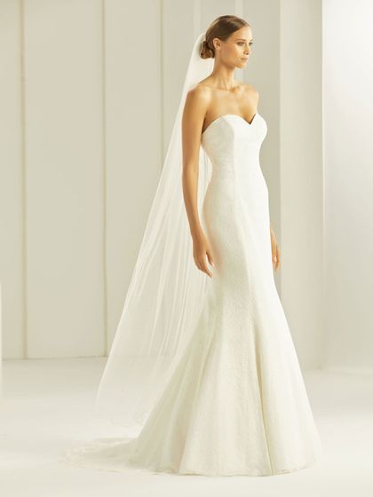 Bianco Evento Brautschleier S299 – Länge 170 cm