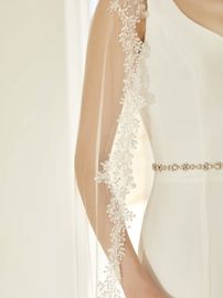 Bianco Evento Brautschleier S441 – Länge 110 cm