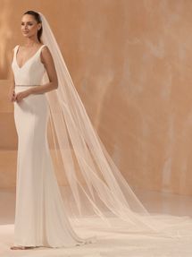 Bianco Evento Brautschleier S451 Länge 350 cm