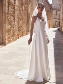 Bianco Evento Brautschleier S499 Länge 250 cm