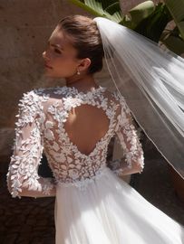 Bianco Evento Brautschleier S521 Länge 300 cm