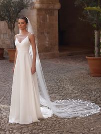 Bianco Evento Brautschleier S501 Länge 250 cm