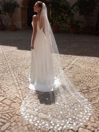 Bianco Evento Brautschleier S501 Länge 250 cm