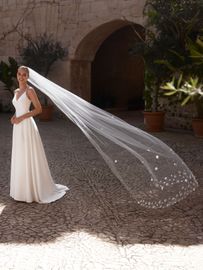 Bianco Evento Brautschleier S501 Länge 250 cm