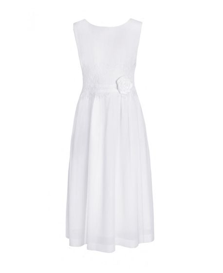 Kommunionkleid Clara – weiß – Normal Fit