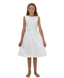 Kommunionkleid Greta – weiß – Normal Fit