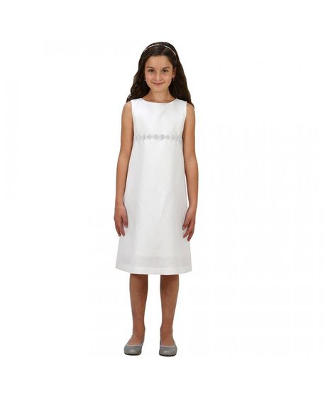 Kommunionkleid Maxi – weiß – Normal Fit