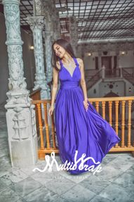 ELIZA & ETHAN Brautjungfernkleid Diva – Amethyst