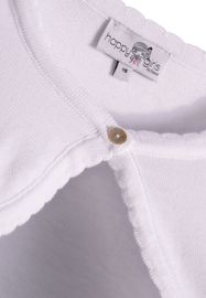 Kommunion Strick-Bolero – Weiß