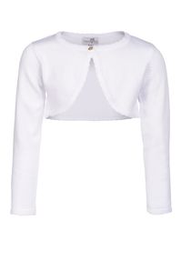 Kommunion Strick-Bolero – Weiß