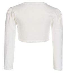 Kommunion Strick-Bolero – Ecru/Creme