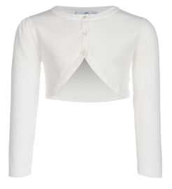 Kommunion Strick-Bolero – Ecru/Creme