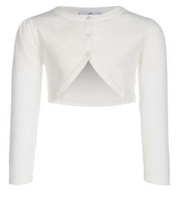 Kommunion Strick-Bolero – Ecru/Creme