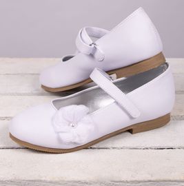 Kommunionschuhe – Ballerinas – Weiß