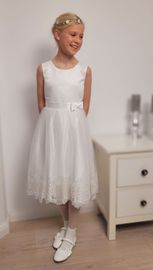 Kommunionkleid Julia I Ecru