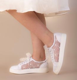 Festliche Kinder-Sneaker Fifi I Weiß