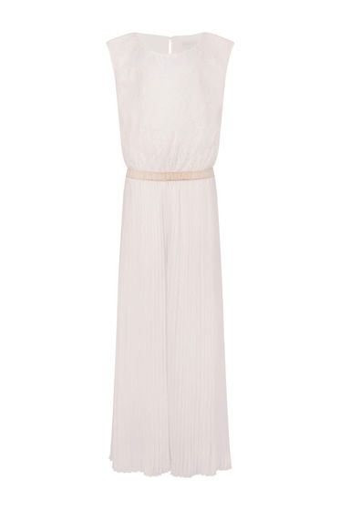 Jumpsuit mit Spitze I Ecru 29,95 Euro I Nur für kurze Zeit