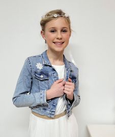 Jumpsuit mit Spitze I Ecru 29,95 Euro I Nur für kurze Zeit