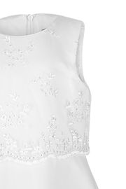 Kommunionkleid Mila mit Bolero I Weiß