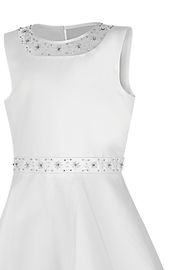 Kommunionkleid Amelie mit Bolero I Weiß