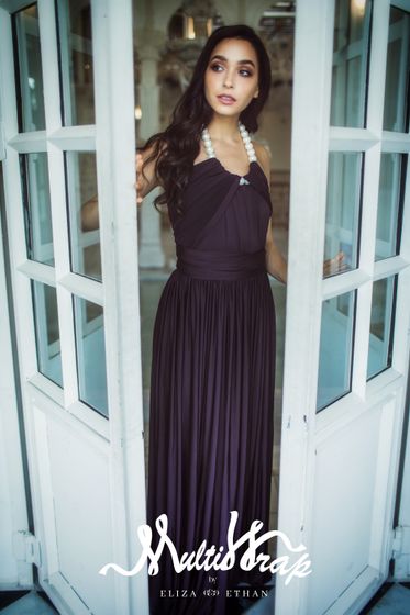 ELIZA & ETHAN Brautjungfernkleid Diva - Black Diamond