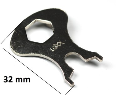 Loxx Kleiner Schlüssel - Nickel