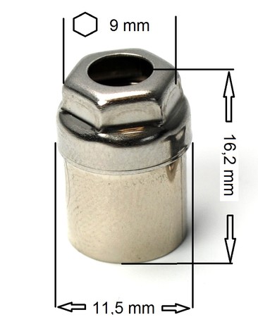 Loxx Kleines Lochwerkzeug - Nickel