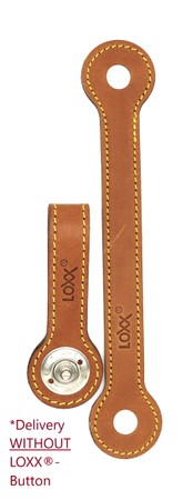 LOXX® Gürtelschlaufe Leder - Hellbraun
