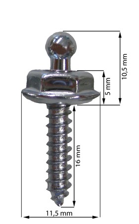 Loxx Schraube 4,2 x 16mm - Edelstahl
