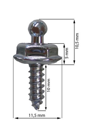 LOXX® Schraube 4,2 x 10mm - Edelstahl