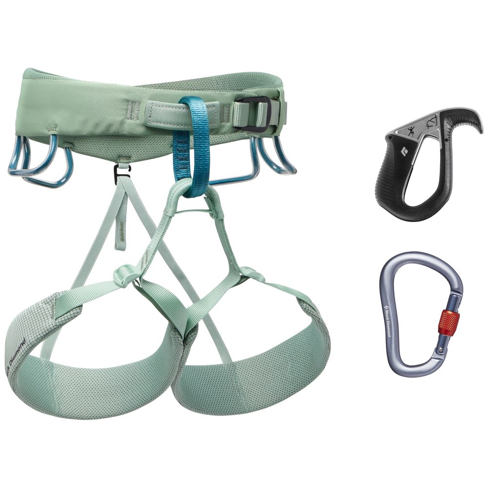 Black Diamond W Momentum Hrnss Pilot Package W - Kletterausrüstung-Set