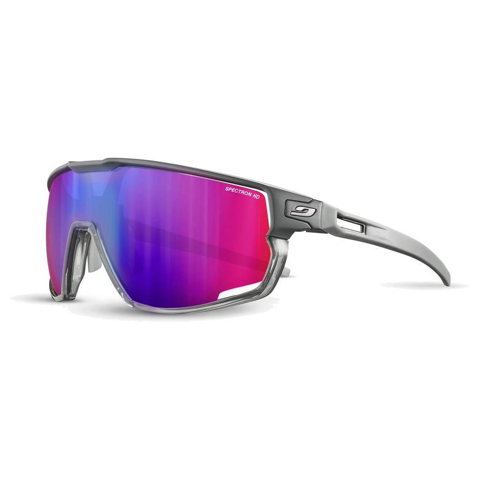 Julbo Rush (J5341520) - Sonnenbrille (Grau / Grau Durchscheinend Glänzend)