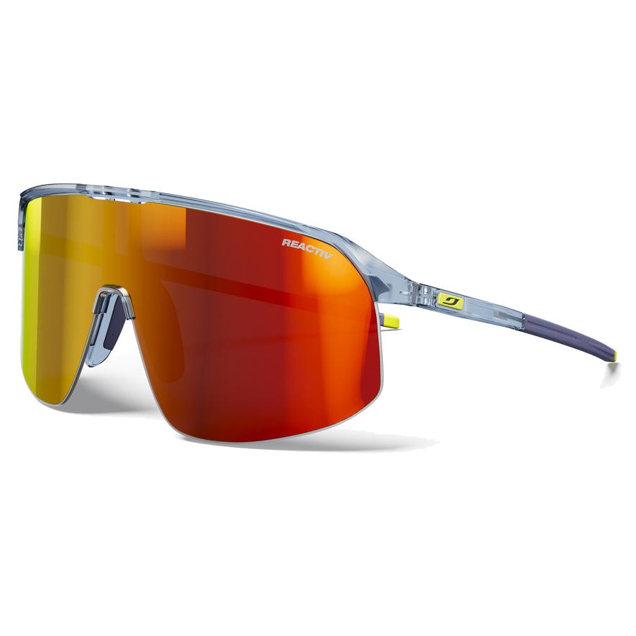 Julbo Density (J5613332) - Sonnenbrille (Blau Durchscheinend / Gelb)