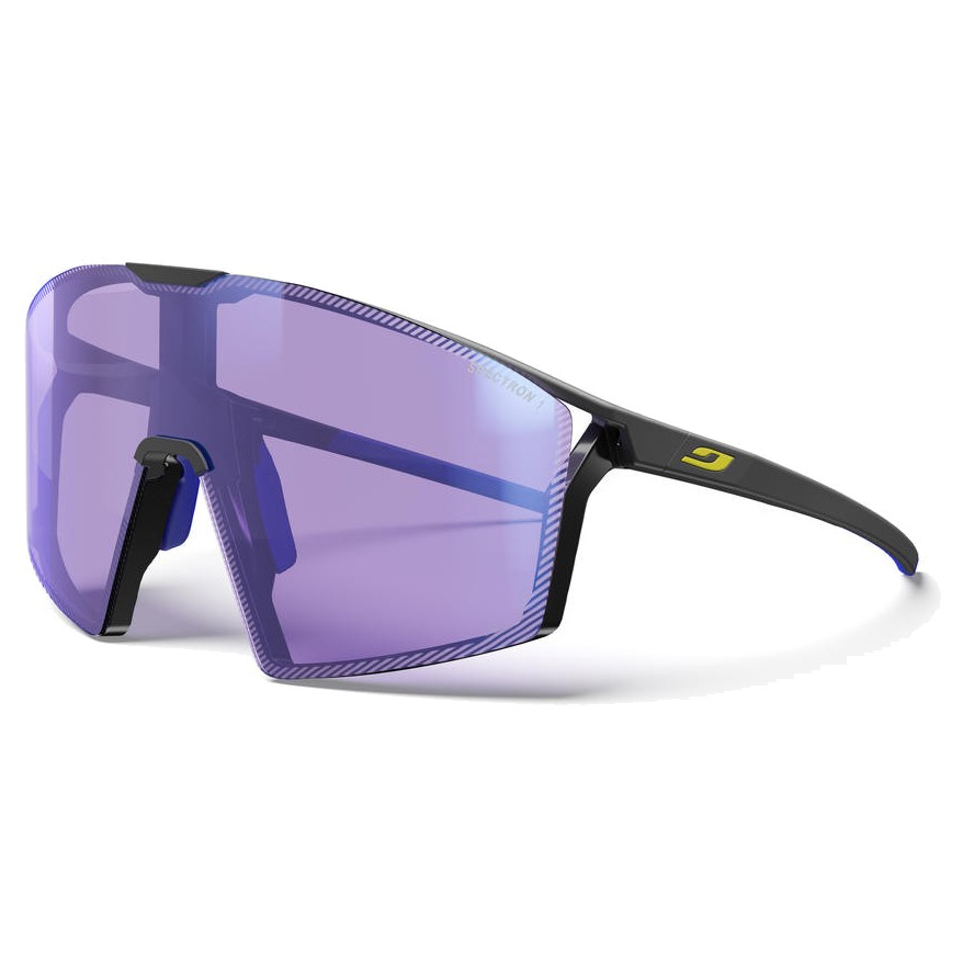 Julbo Edge (J5621014) - Sonnenbrille (Schwarz Matt / Blau)
