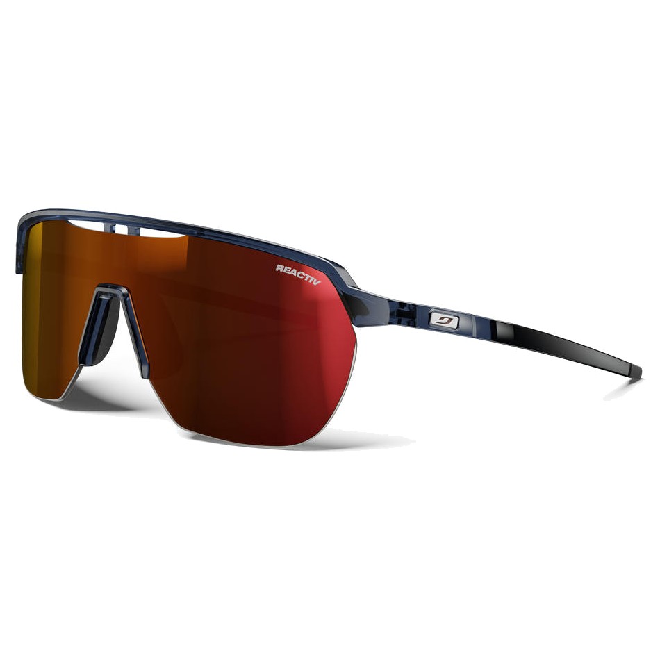 Julbo Frequency (J5674412) - Sonnenbrille (Blau Durchscheinend / Schwarz)