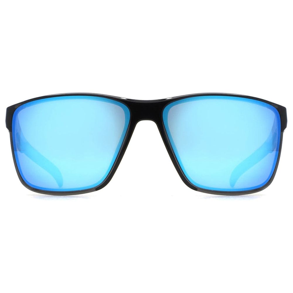 Red Bull SPECT DRIFT 11 - Sonnenbrille Dunkelgrau Kristall glänzend mit blauem Glas