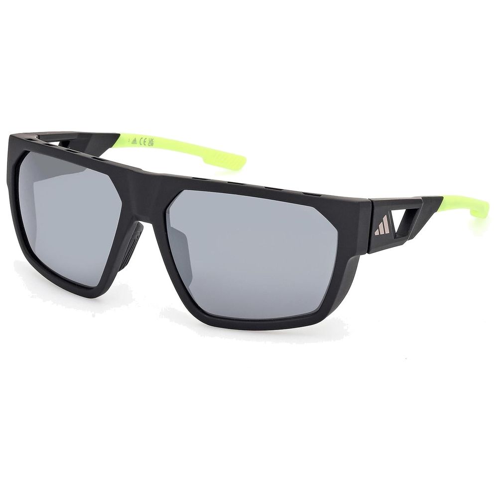 Adidas Sport Herren Adidas Sport SP0097 02C Sonnenbrillen Injiziert   Rund Normal