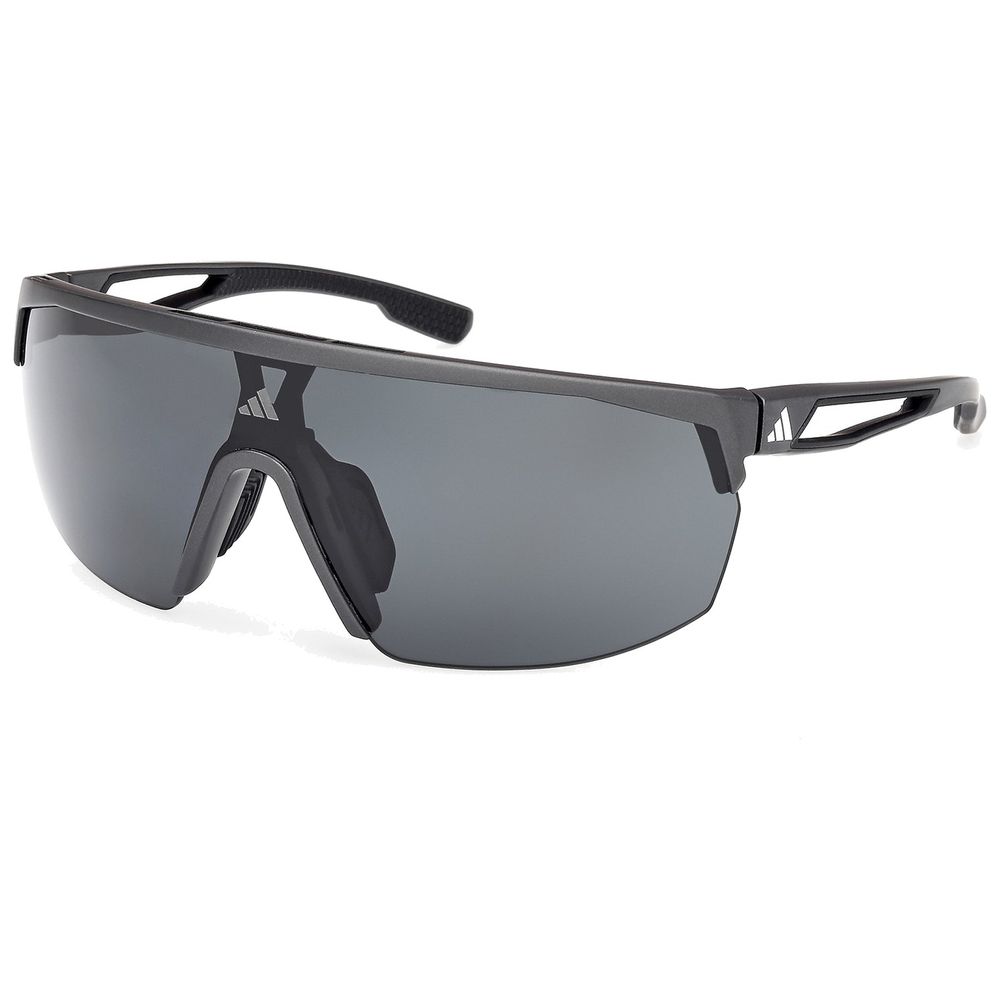 Adidas Sport Unisex Adidas Sport SP0099 02A Sonnenbrillen Injiziert Schwarz Rauch Maske Polarisiert