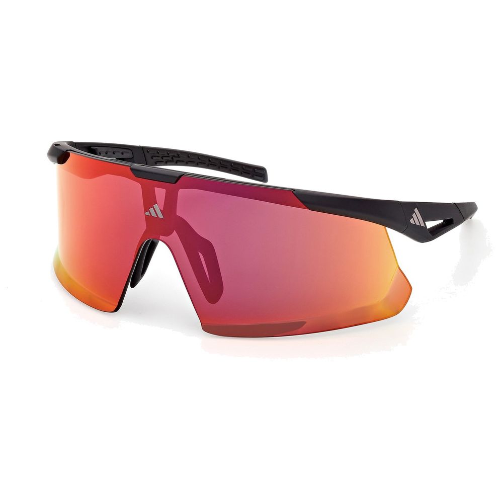 Adidas Sport Unisex Adidas Sport SP0106 ADIDAS DUNAMIS EVO 02L Sonnenbrillen Injiziert Schwarz Roviex Maske Normal
