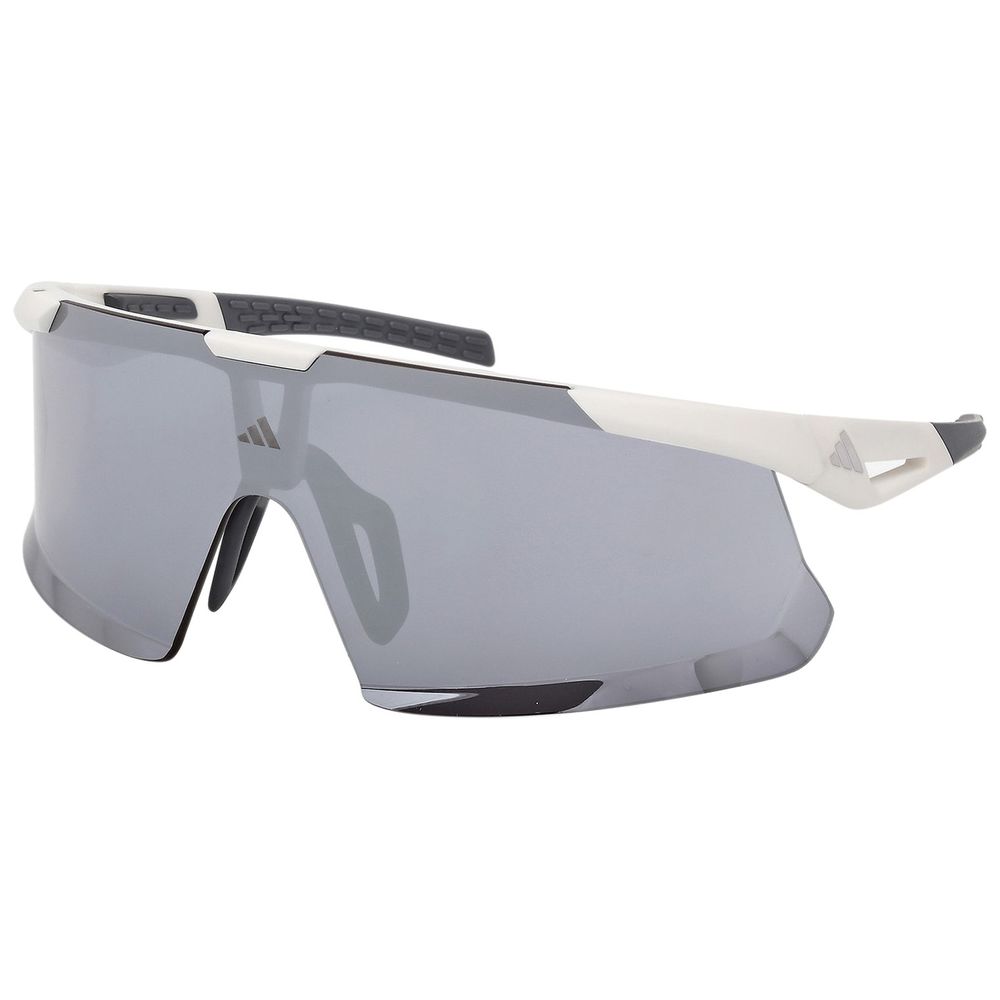 Adidas Sport Unisex Adidas Sport SP0106 ADIDAS DUNAMIS EVO 21C Sonnenbrillen Injiziert Weiß Rauch Maske Normal