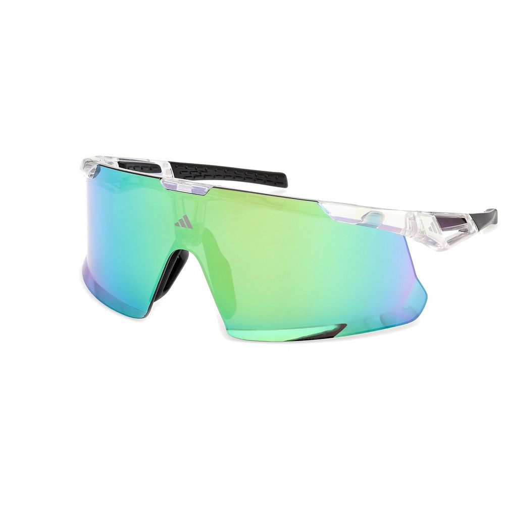 Adidas Sport Unisex Adidas Sport SP0106 ADIDAS DUNAMIS EVO 26Q Sonnenbrillen Injiziert Transparent Grün Maske Normal