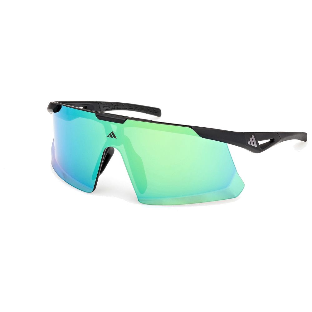 Adidas Sport Unisex Adidas Sport SP0107 ADIDAS DUNAMIS EVO-S 02Q Sonnenbrillen Injiziert Schwarz Grün Maske Normal