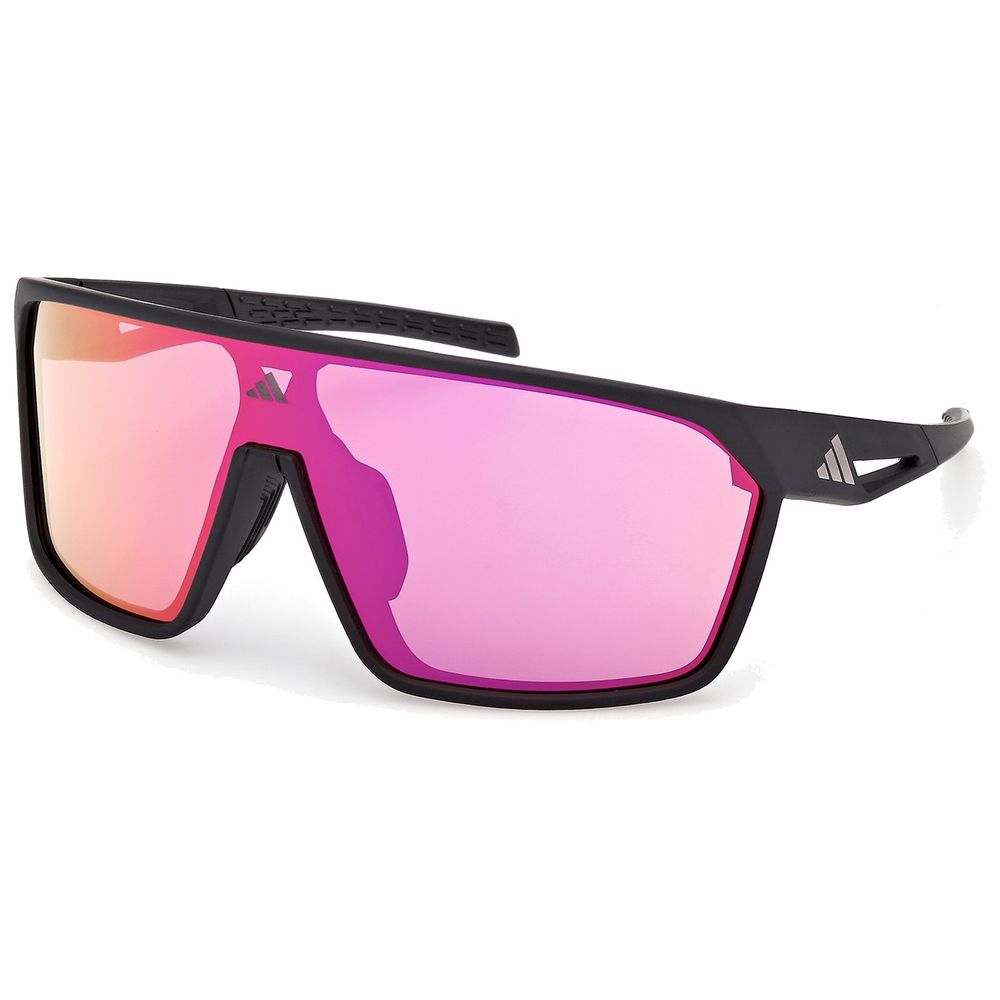 Adidas Sport Unisex Adidas Sport SP0108 02Z Sonnenbrillen Injiziert Schwarz Violett Maske Normal
