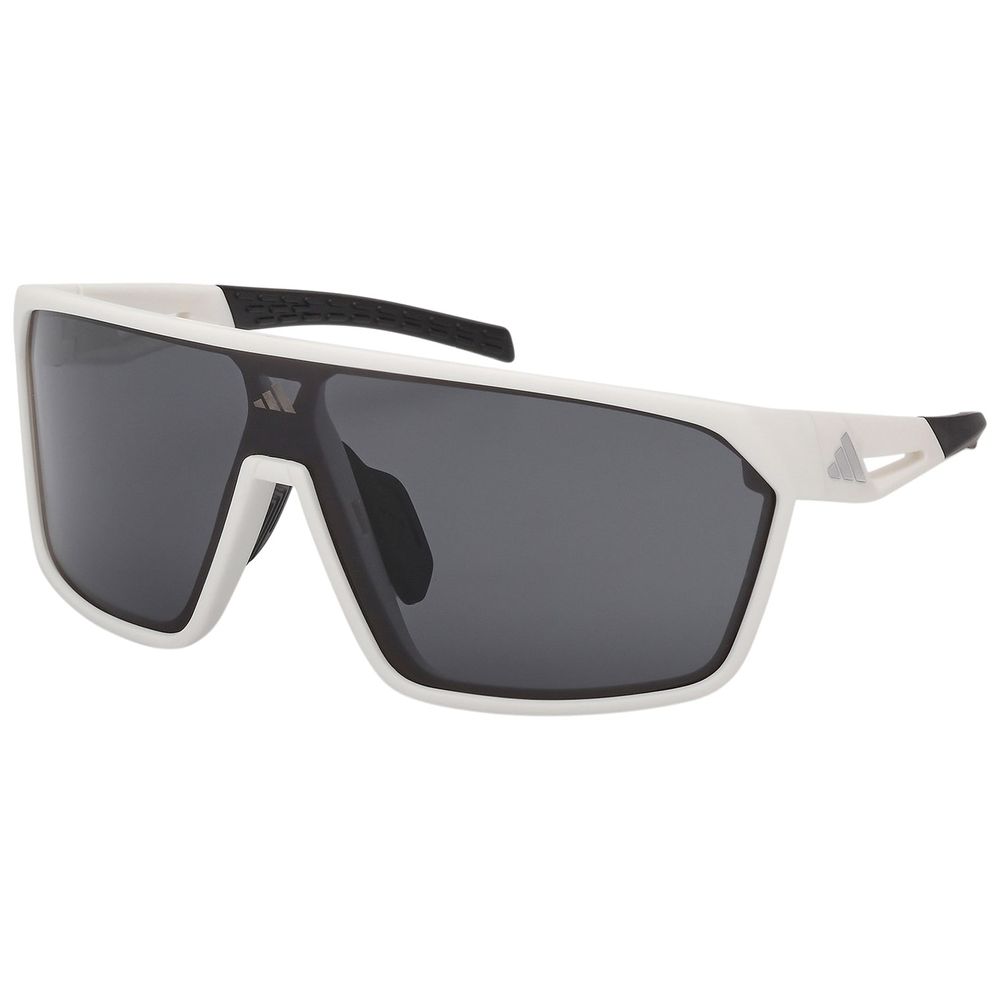 Adidas Sport Unisex Adidas Sport SP0108 21A Sonnenbrillen Injiziert Weiß Rauch Maske Normal
