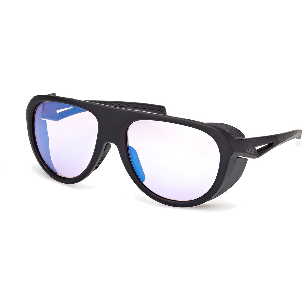 Adidas Sport Unisex Adidas Sport SP0110 02X Sonnenbrillen Injiziert Schwarz Blau Pilot Photochrom