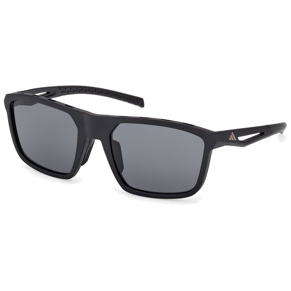 Adidas Sport Unisex Adidas Sport SP0111 02A Sonnenbrillen Injiziert Schwarz Rauch Quadratisch Normal