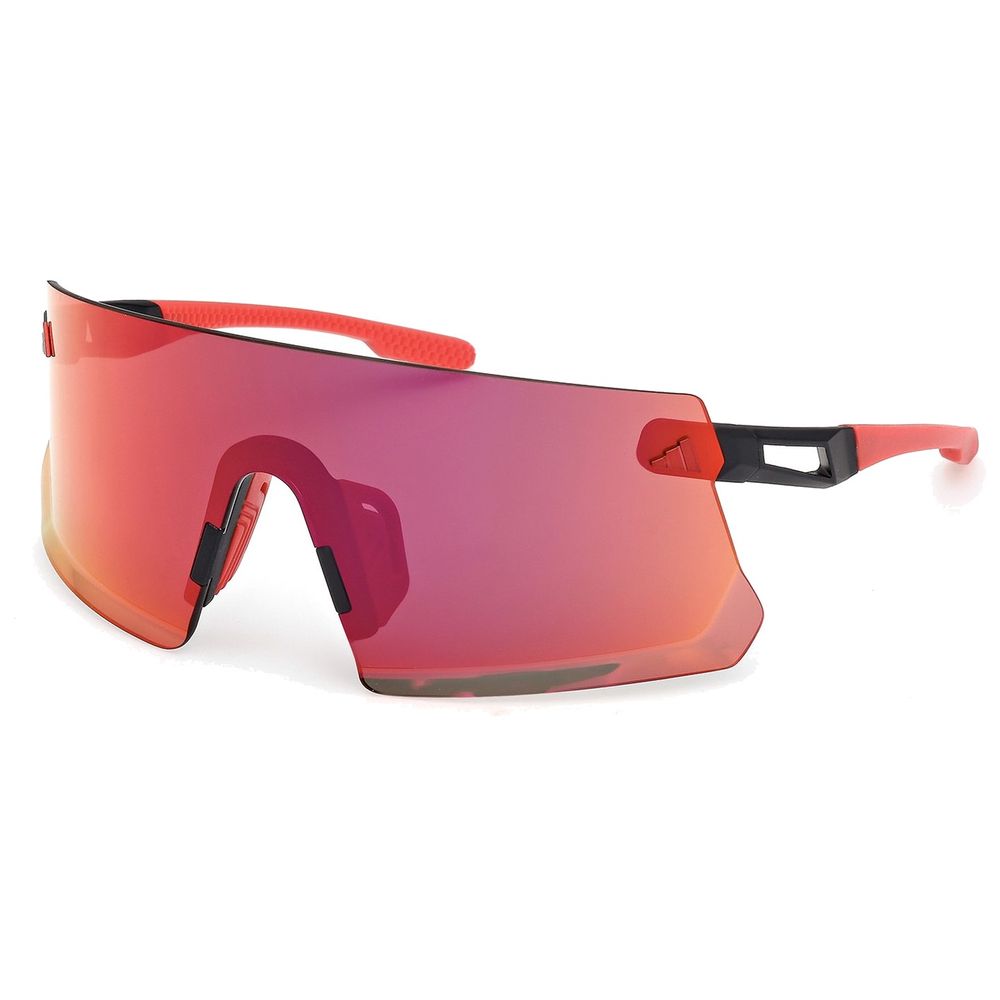 Adidas Sport Damen Adidas Sport SP0113 ADIDAS DUNAMIS S 02L Sonnenbrillen Injiziert Schwarz Roviex Maske Normal