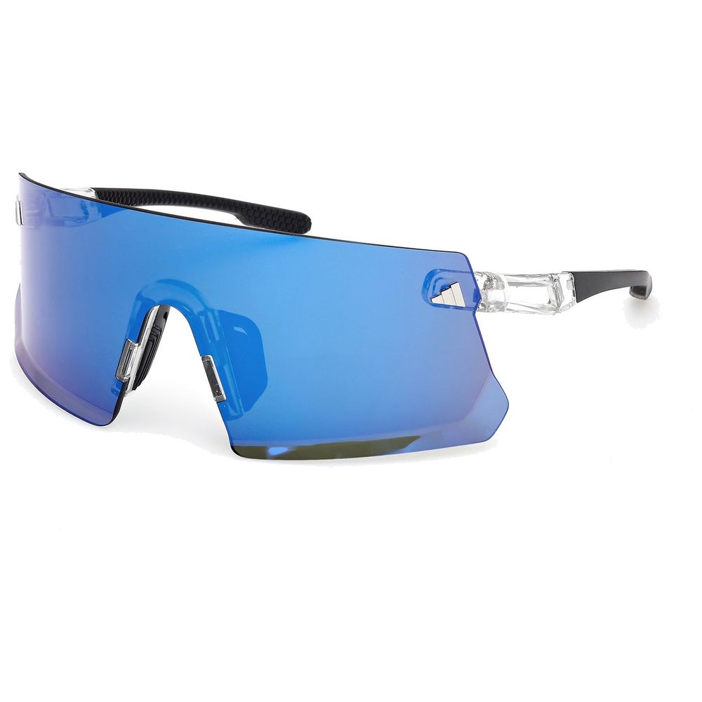 Adidas Sport Damen Adidas Sport SP0113 ADIDAS DUNAMIS S 26X Sonnenbrillen Injiziert Transparent Blau Maske Normal