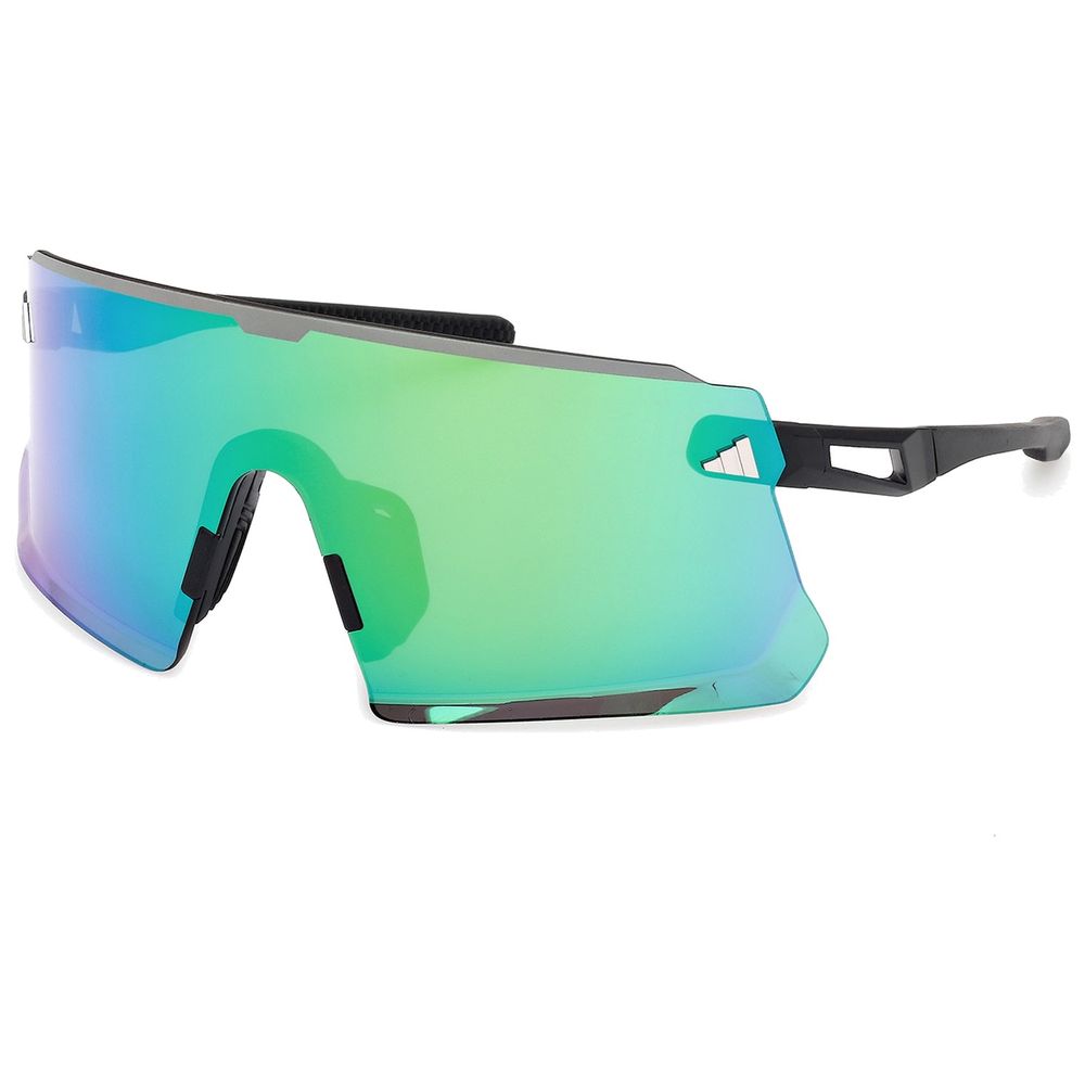 Adidas Sport Damen Adidas Sport SP0114 ADIDAS DUNAMIS PRO S 02Q Sonnenbrillen Injiziert Schwarz Grün Maske Normal